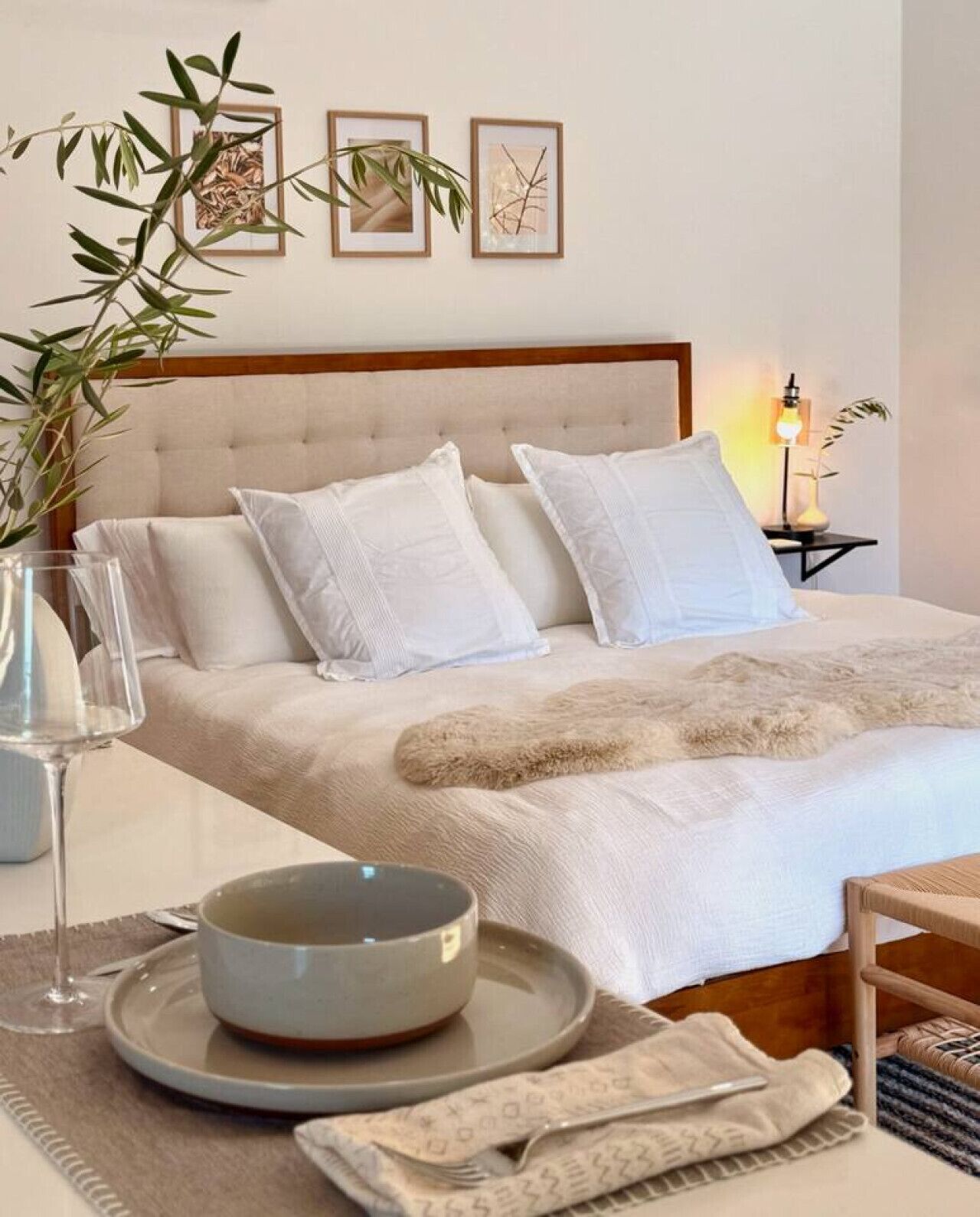 Bügeleisen/Bügelbrett, kostenloses WLAN, Bettwäsche