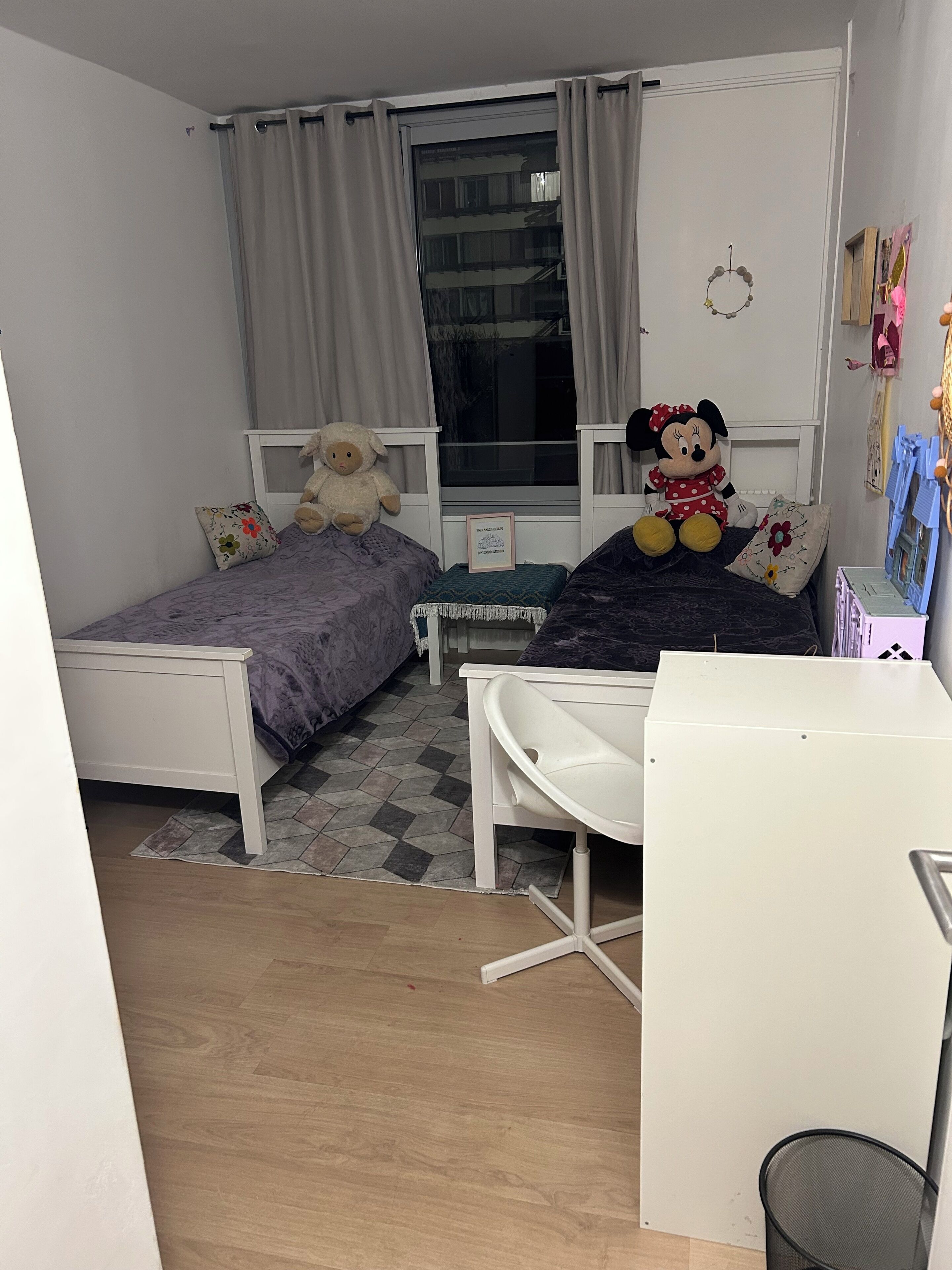 1 chambre, Wi-Fi, draps fournis