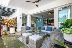 Terrace/patio - Casa Las Marinas, your own private swimming pool in Paradise (Puerto Vallarta)