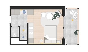 Studio Panoramique | Coffres-forts dans les chambres