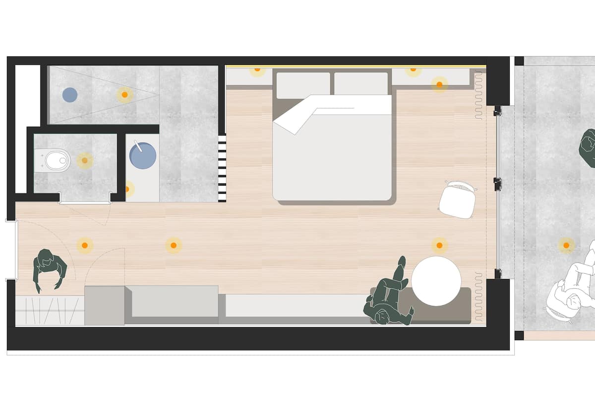 Chambre Double Deluxe | Coffres-forts dans les chambres