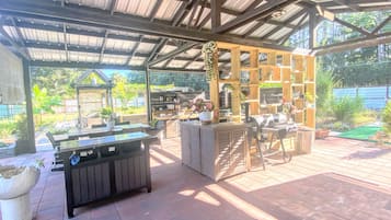 Opções para refeição ao ar livre