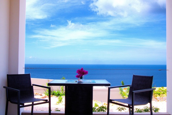 Enjoy morning coffee or dinner just relax on covered patio