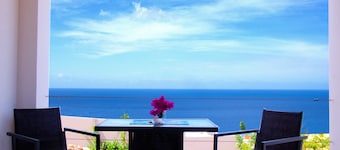 Romantic Studio: Ocean, Salt Pans with Flamingos & Infinity Pool