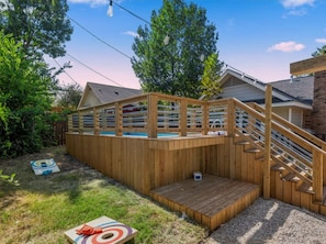 Superior House, 4 Bedrooms, Private Pool | Property grounds - Poolside Paradise Room Fire Pit Hot Tub (Round Rock)