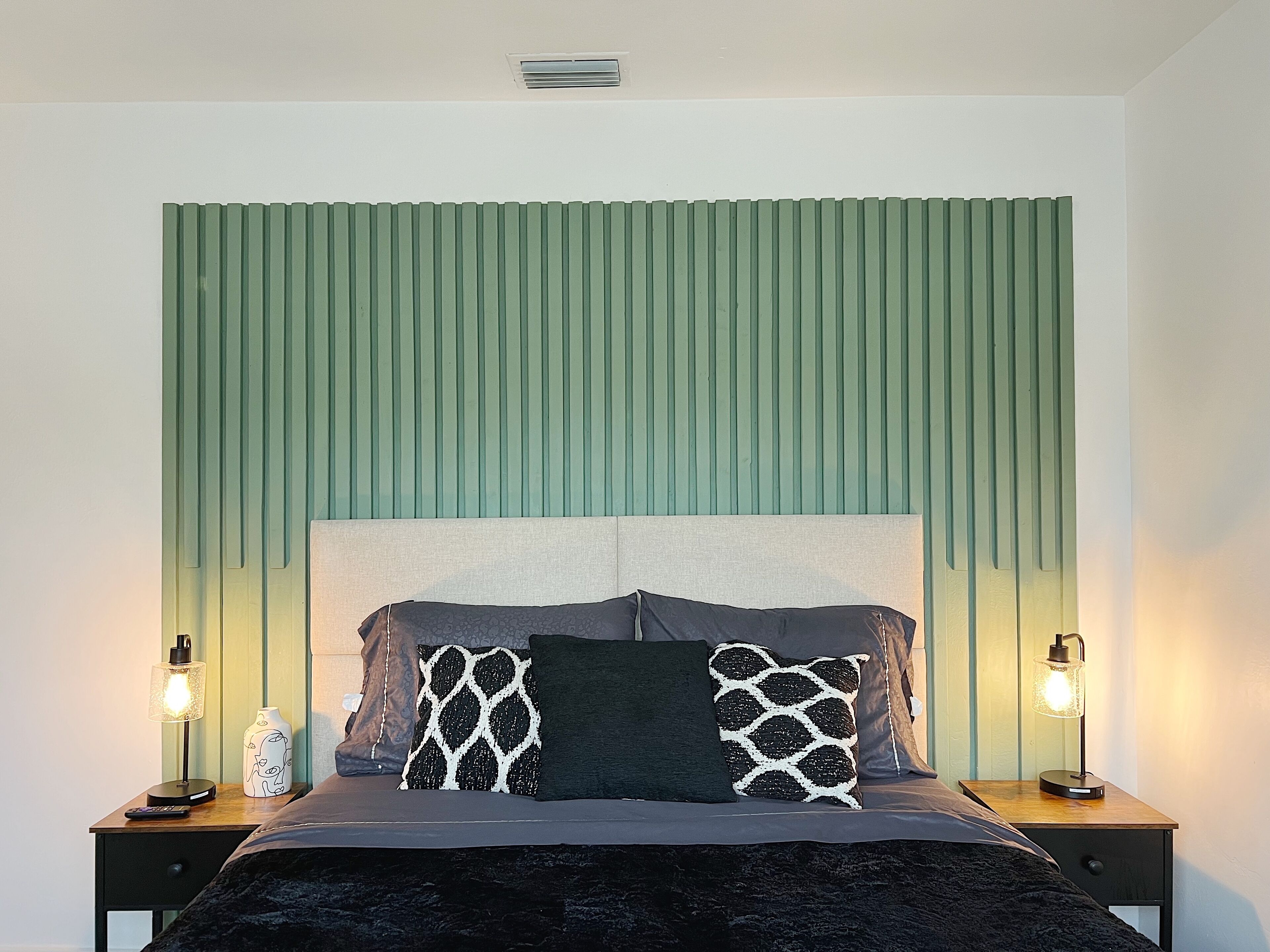 3 soverom, skrivebord, strykejern/-brett og wi-fi (inkludert)