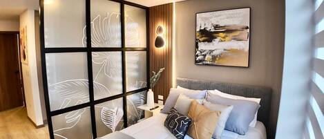 1 Schlafzimmer, kostenloses WLAN, Bettwäsche