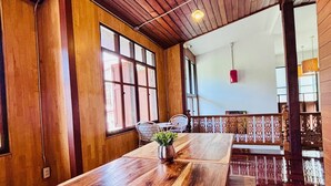 Zimmer, 1 Schlafzimmer, Terrasse | Speisen