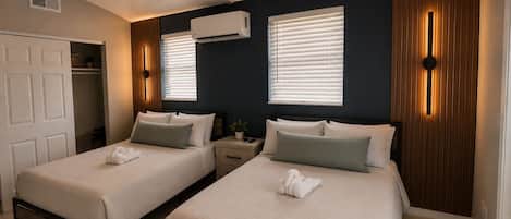 1 bedroom, iron/ironing board, travel crib, WiFi