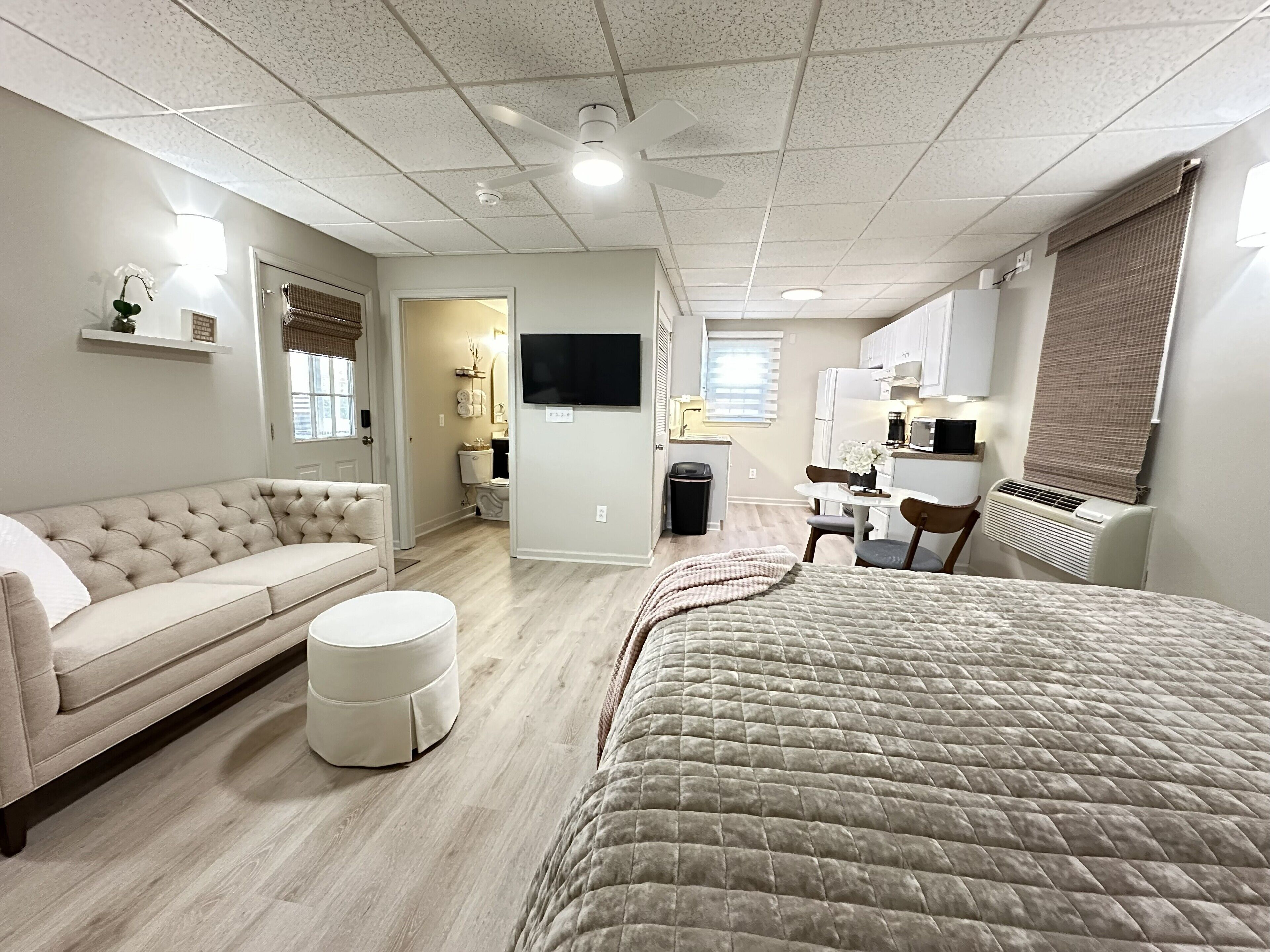 1 室のベッドルーム、アイロン / アイロン台、WiFi、ベッドシーツ