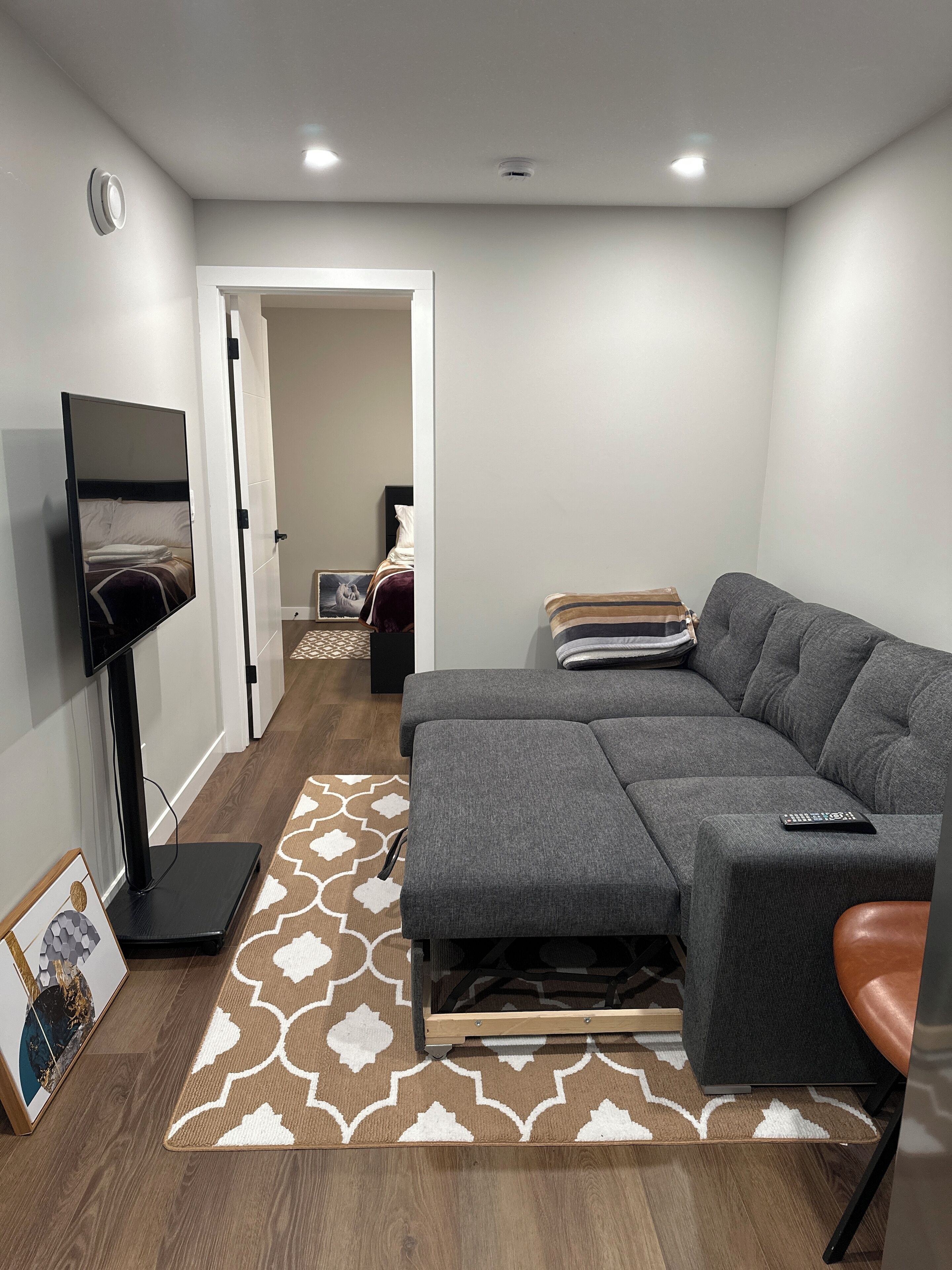 1 室のベッドルーム、WiFi、ベッドシーツ