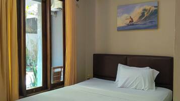 Kamar Double Comfort, balkon, pemandangan kebun | Wi-Fi gratis