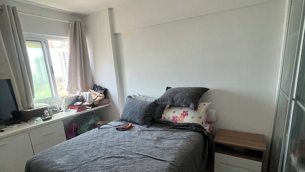 Comfort Apartment, Pets Allowed, Pool View | Blackout drapes, iron/ironing board, WiFi (free) - casa de eventos (Marica)