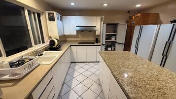 Microwave, oven, stovetop