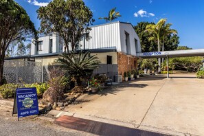 Façade de l’hébergement