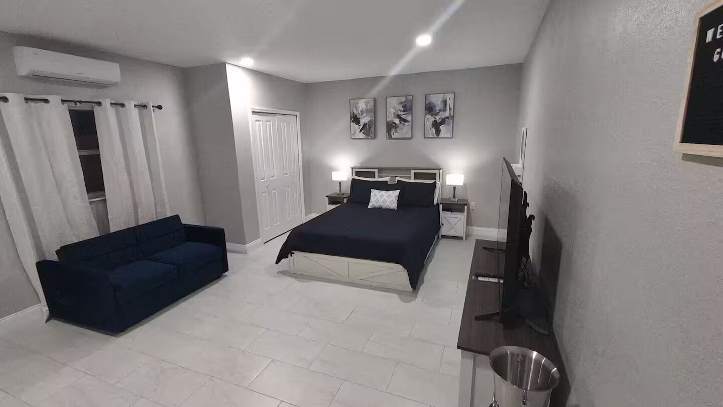 1 bedroom, WiFi, bed sheets, wheelchair access