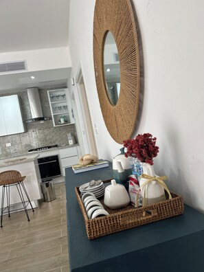 Fridge, oven, stovetop, coffee/tea maker - Alora & Soreli •GREEN ONE• Playa Dorada (Playa dorada)