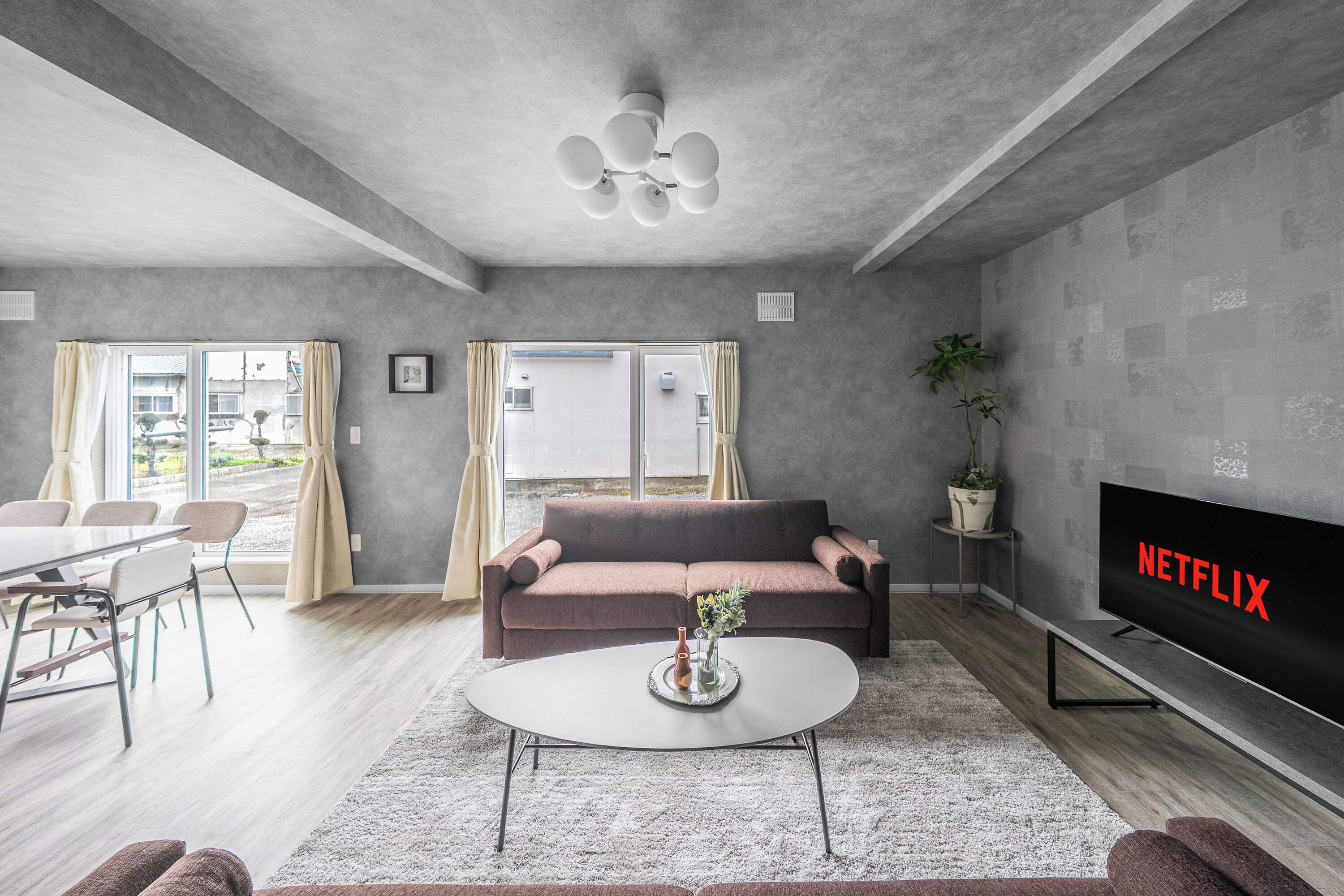 43-tommers fladskærms-tv med digitale kanaler