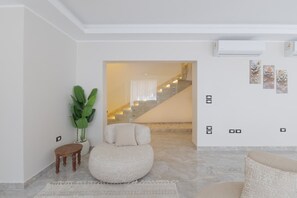 Living area - Upper Duplex 3BR in Eastown Sodic (New Cairo)