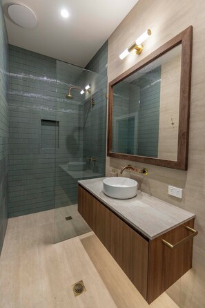 Shower, towels, soap, toilet paper - Verde Vista House (Federal)