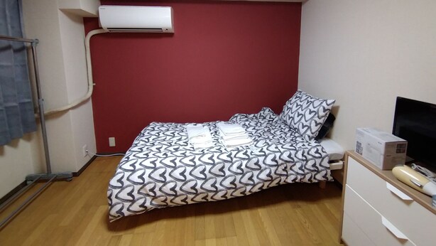 1 bedroom, iron/ironing board, Internet, bed sheets - A hole in the ground downtown! 208 Fully equipped kitchen & rooms for long term stays (Yonbancho,kyoto,Kamiogyo)