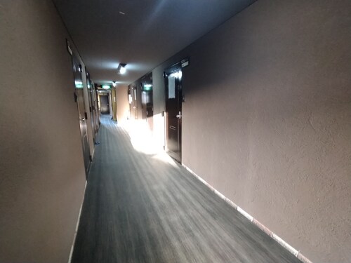 A hole in the ground downtown! 208 Fully equipped kitchen & rooms for long term stays