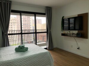 1 室のベッドルーム、アイロン / アイロン台、WiFi、ベッドシーツ