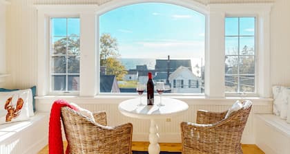 Historic Maine Cottage with Wrap-Around Porch & Ocean Views