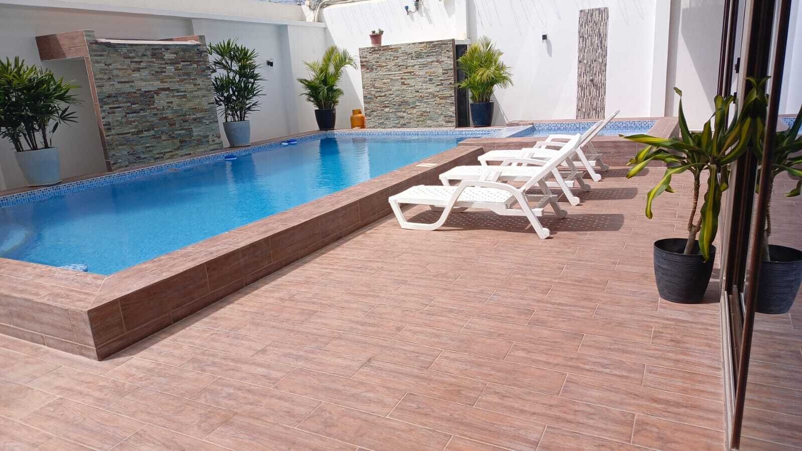 Standard Suite, Pool View | Desk, laptop workspace, free WiFi