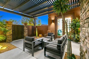 Terrace/patio - Back Stage Villa7BR/Gameroom (Indio)