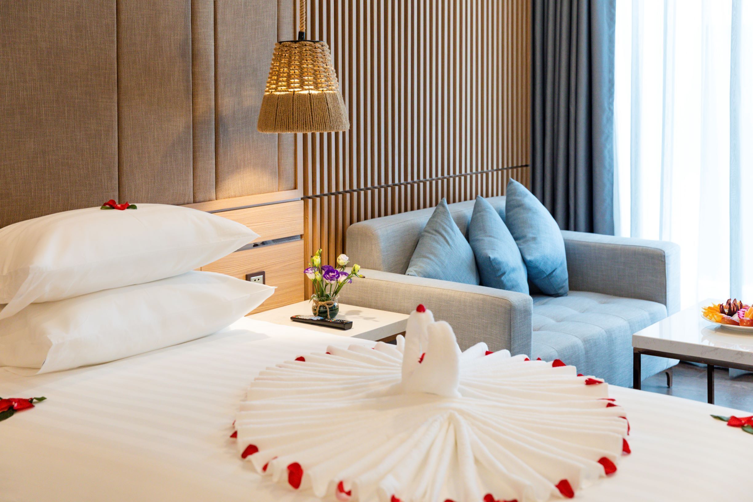 Minibar, in-room safe, desk, laptop workspace