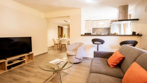 Living area - House in Valloire Near Cret de la Brive (Valloire)