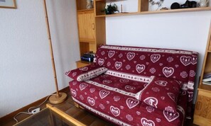 Living area - Apartment in Samance With Slope Views (Le Grand-Bornand)