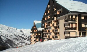 Exterior - Functional Studio At the Foot of the Slopes Balcony (Les Belleville)