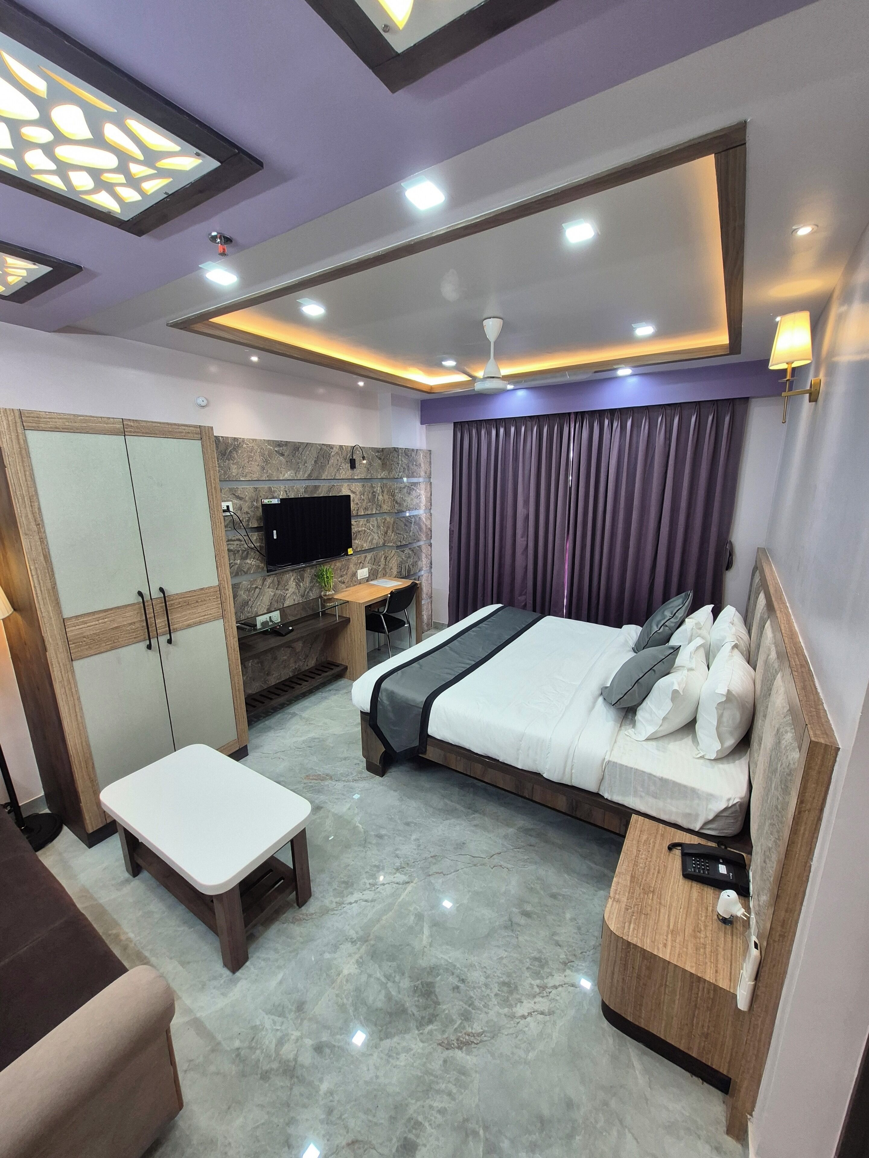 Habitación Deluxe | Escritorio, espacio para trabajar con laptop y wifi gratis 