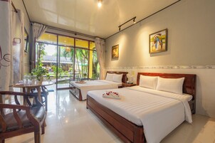 Triple Room, Garden View | Free WiFi