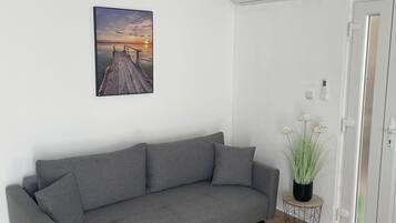 Apartment, 1 Bedroom, Smoking, Balcony | Living room