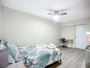 12 bedrooms, desk, iron/ironing board, travel crib