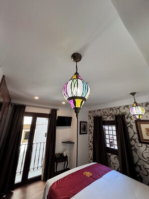 Standaard tweepersoonskamer, uitzicht op stad | Lakens van Egyptisch katoen, luxe beddengoed, donzen dekbedden