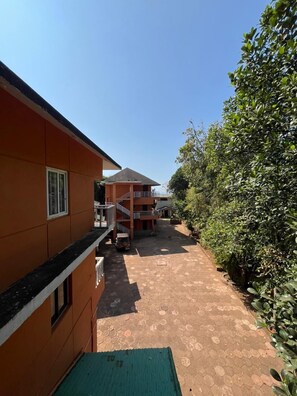 Façade de l’hébergement