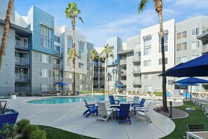 Outdoor pool - Modern Tempe Retreat Near ASU & Downtown (Tempe)