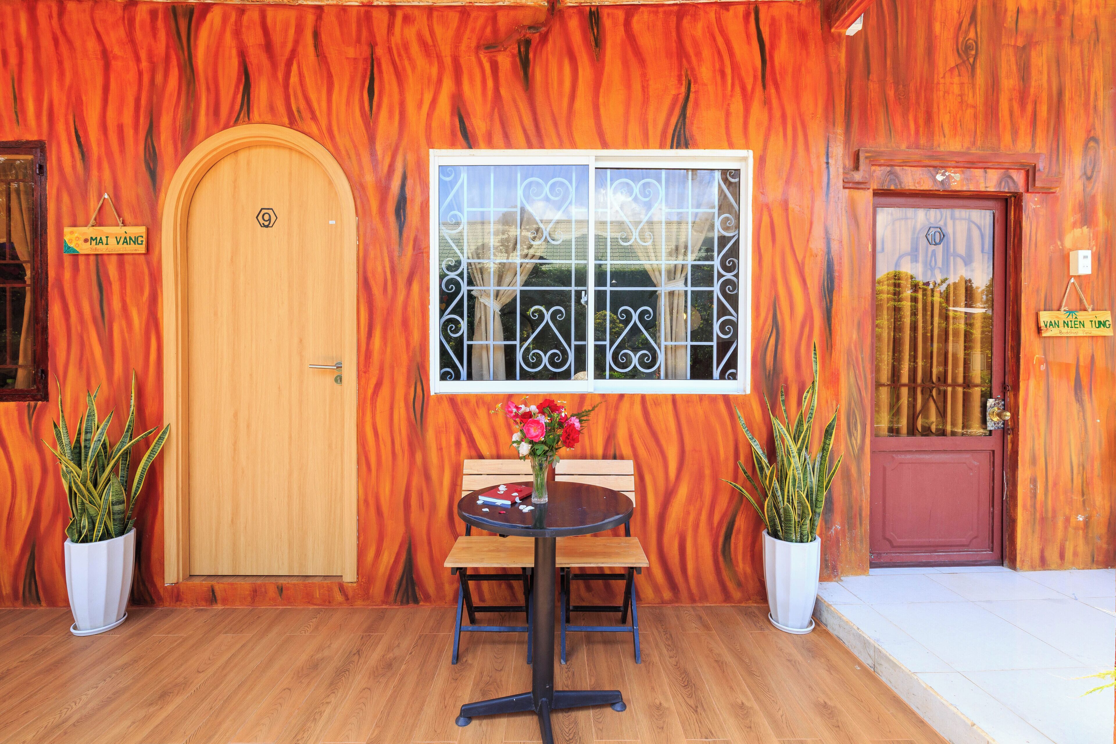 베이직 더블룸, 정원 전망 | 테라스/파티오