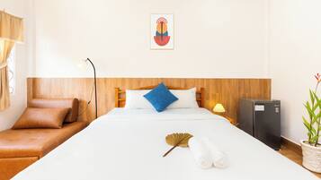 Deluxe Double Room, Balcony, Garden View | Ruang tamu