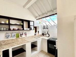 Villa, 2 Bedrooms, Pool View | Private kitchen - Charming Two Bedroom Villa Near Seminyak (Seminyak)
