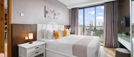 Apartment, 2 Bedrooms, City View