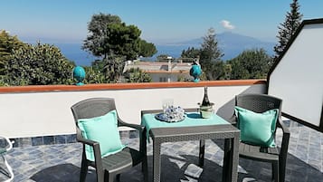 Blick von der Unterkunft