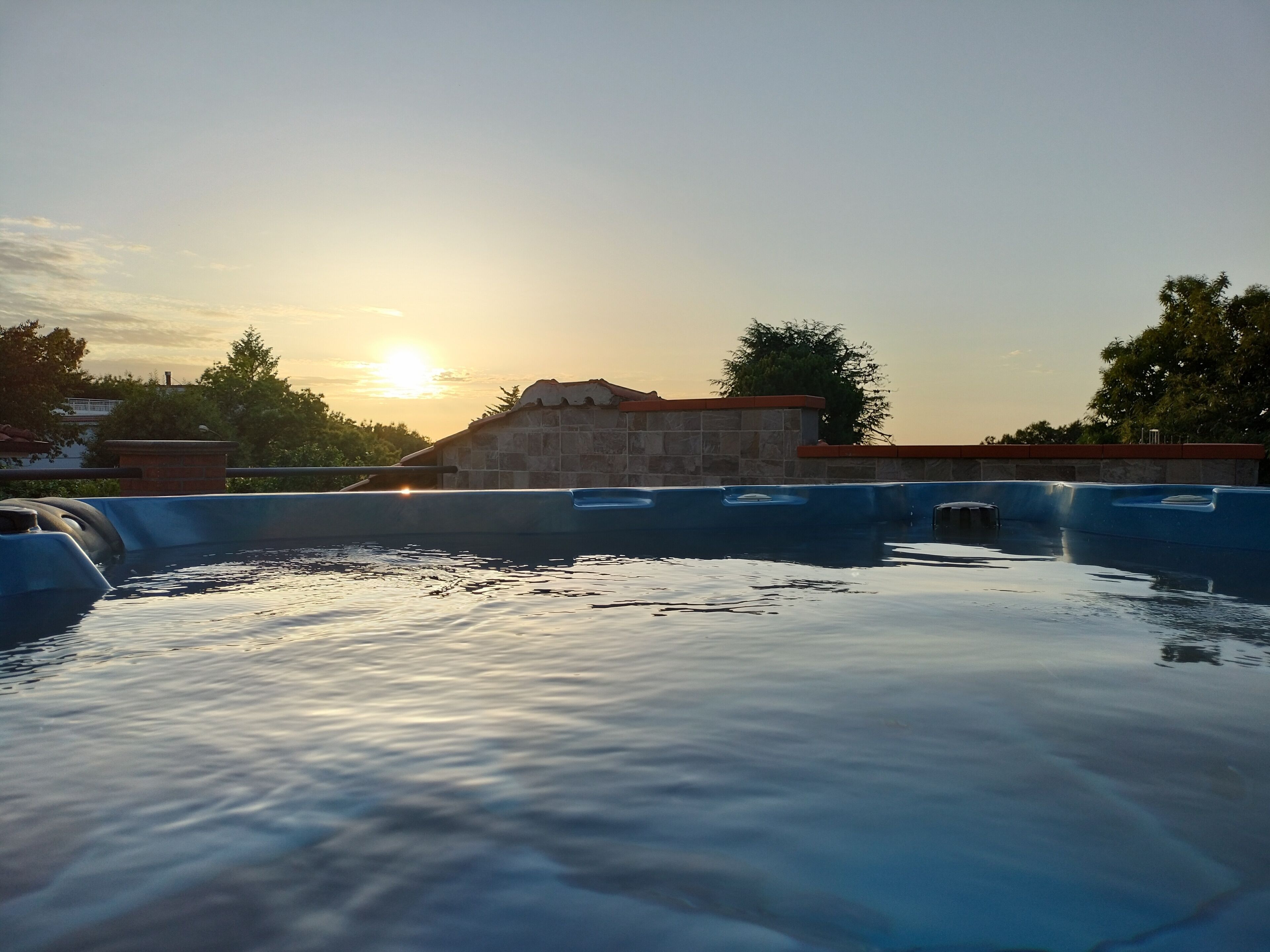 Seasonal outdoor pool