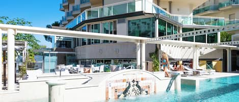 Seasonal outdoor pool