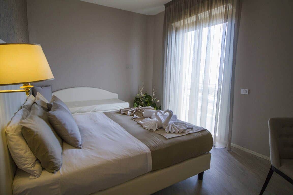 Deluxe Triple Room, Balcony, Sea View | In-room safe, free WiFi