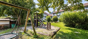 Appartement 'Fewo Brünnstein – Zimmer 6' avec vue sur la montagne, jardin commun & Wi-Fi